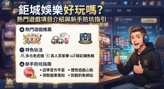熱門遊戲項目介紹與新手防坑指引