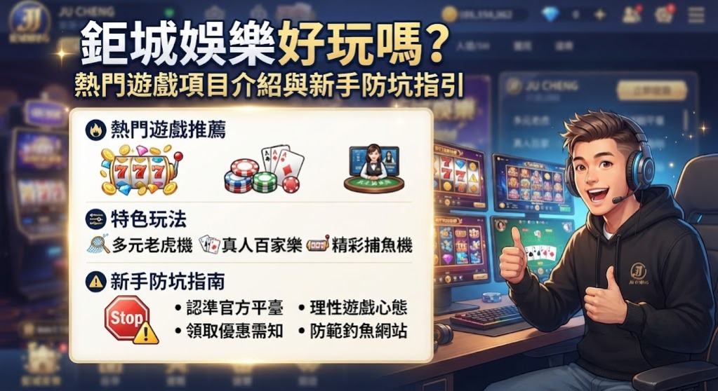熱門遊戲項目介紹與新手防坑指引