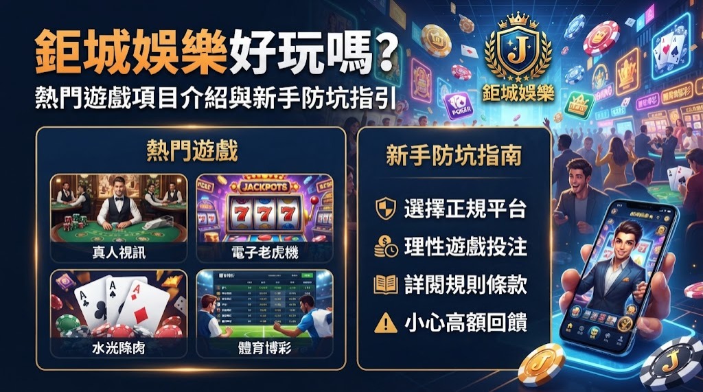 熱門遊戲項目介紹與新手防坑指引